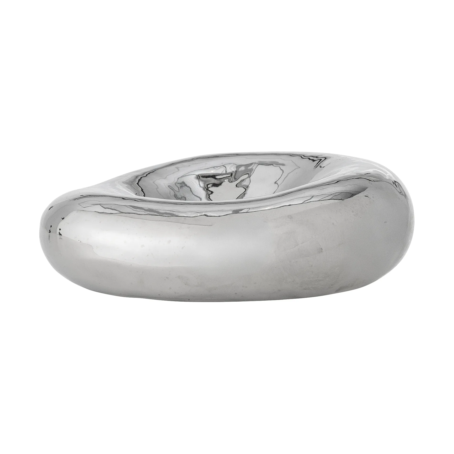Shine 装饰碗 Ø18 cm, 银色 Bloomingville