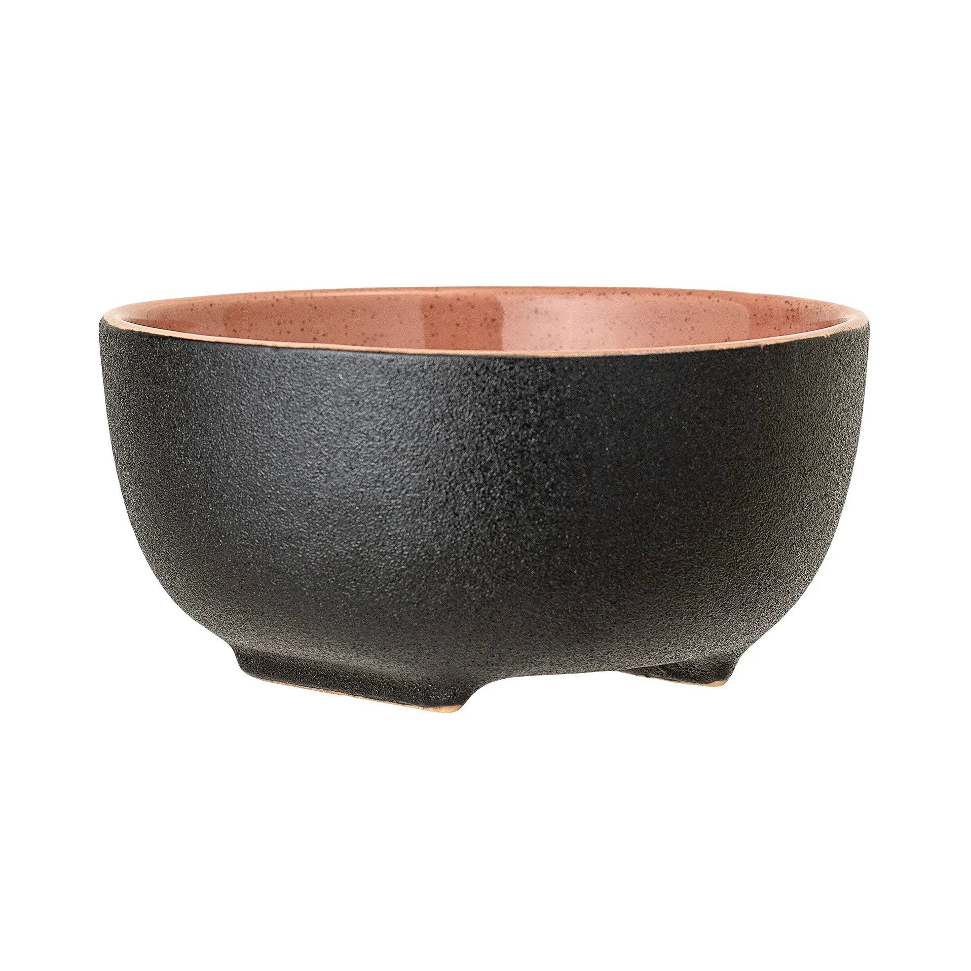 Sienna 碗  Ø14 cm, 橘色-黑色 Bloomingville