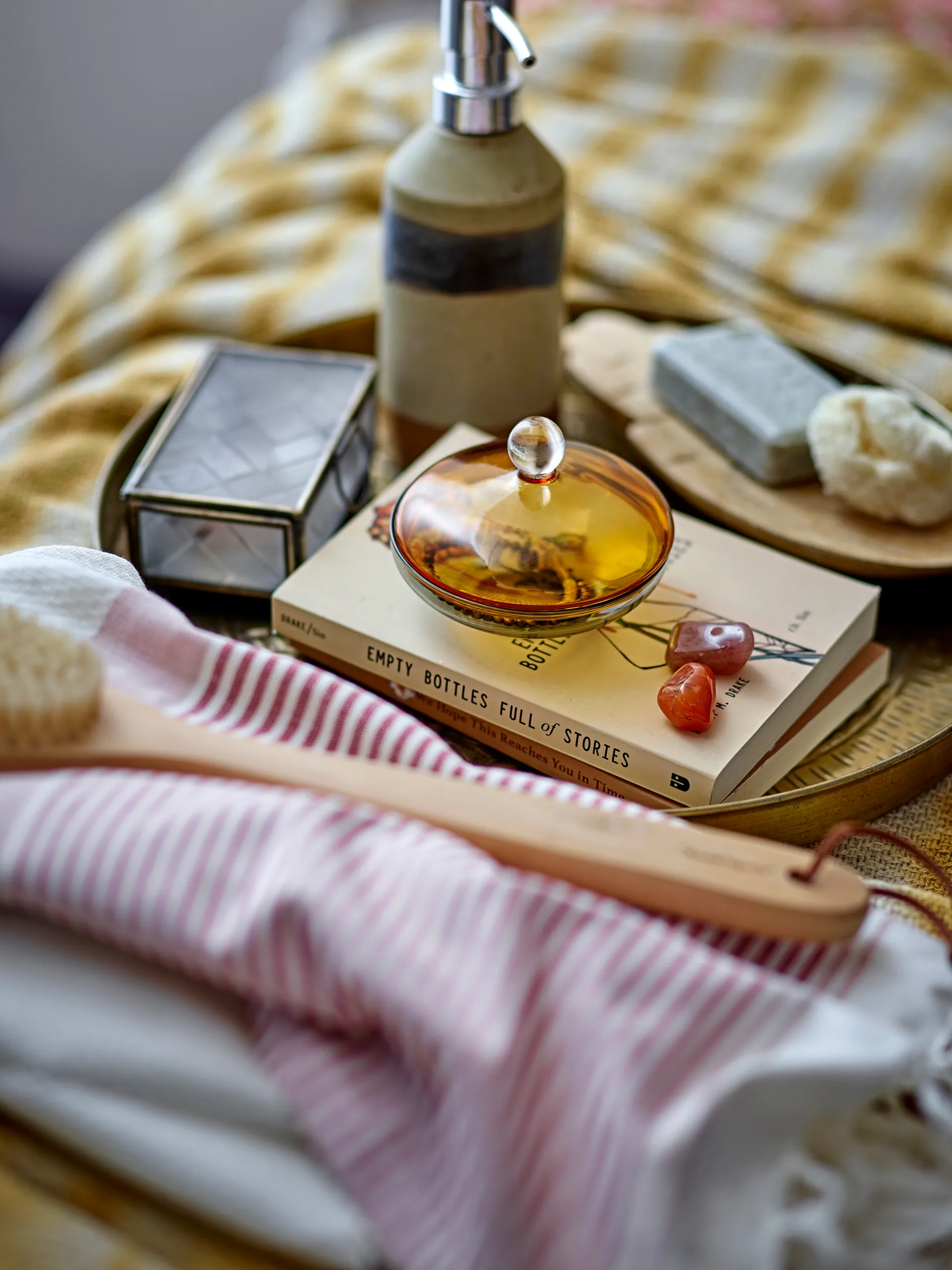 Solange 皂液器 19.5 cm, Nature Bloomingville