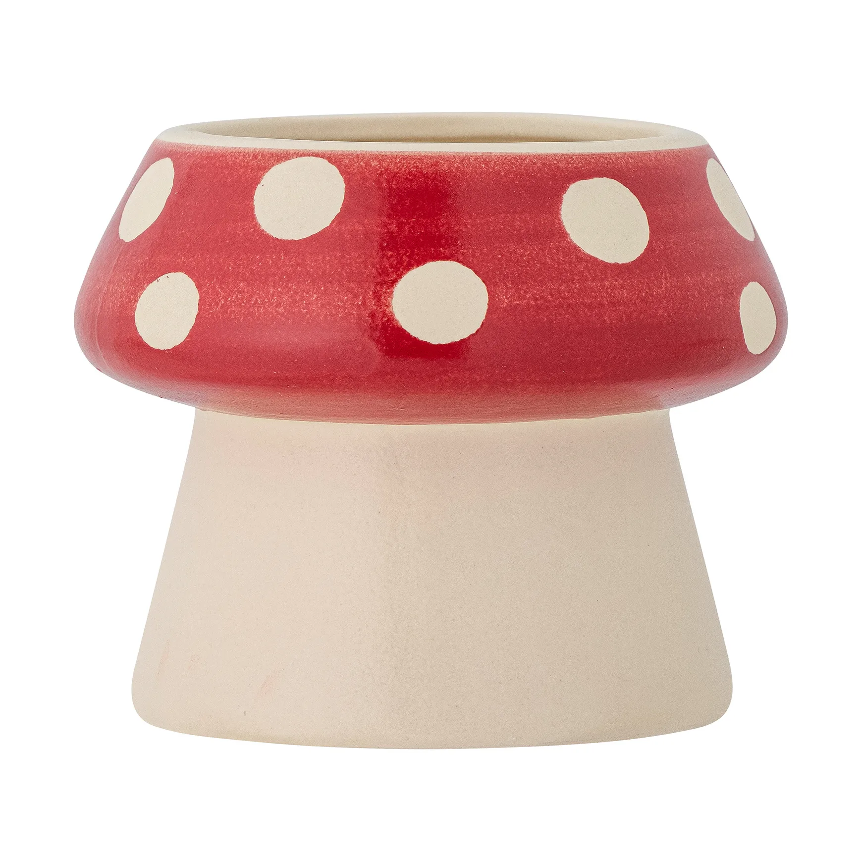 Sophine 花盆 Ø12x10,5 cm, 红色 mushroom Bloomingville