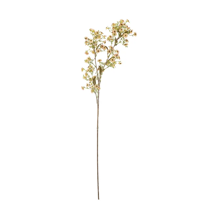 Stem 仿真蜡质花朵装饰摆件 - 白色 - Bloomingville