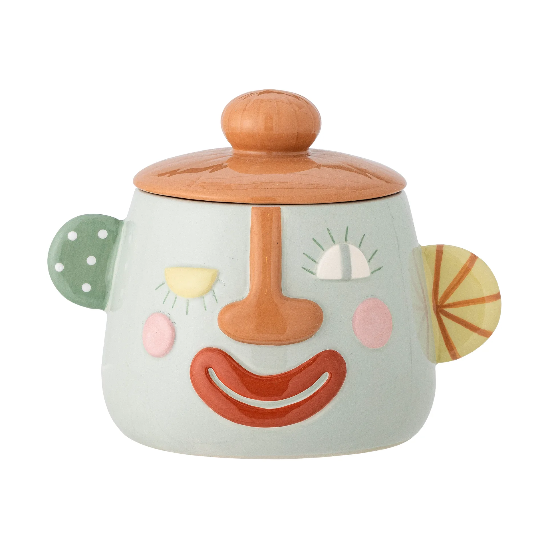 Sylvie 罐子 （含盖子） Ø12 cm, 彩色 Bloomingville