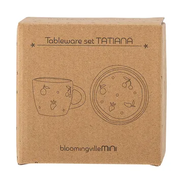Tatiana 餐具套装2件 - 白色 - Bloomingville
