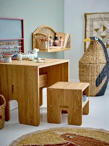 Tazia 储物篮 （含盖子） Ø37x69 cm - 黑色 - Bloomingville