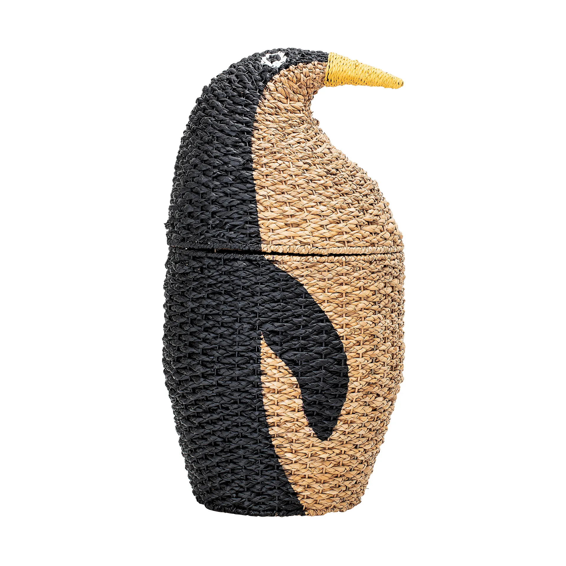 Tazia 储物篮 （含盖子） 69xØ37 cm, 黑色 Bloomingville