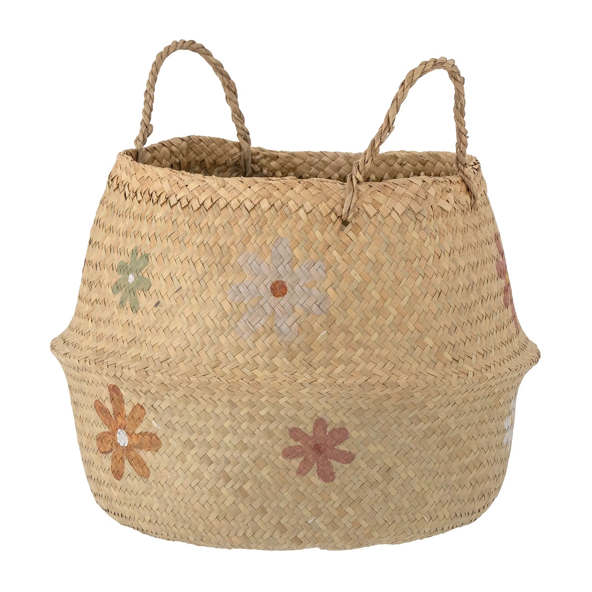 Tenne basket Ø35 cm, Flowers Bloomingville