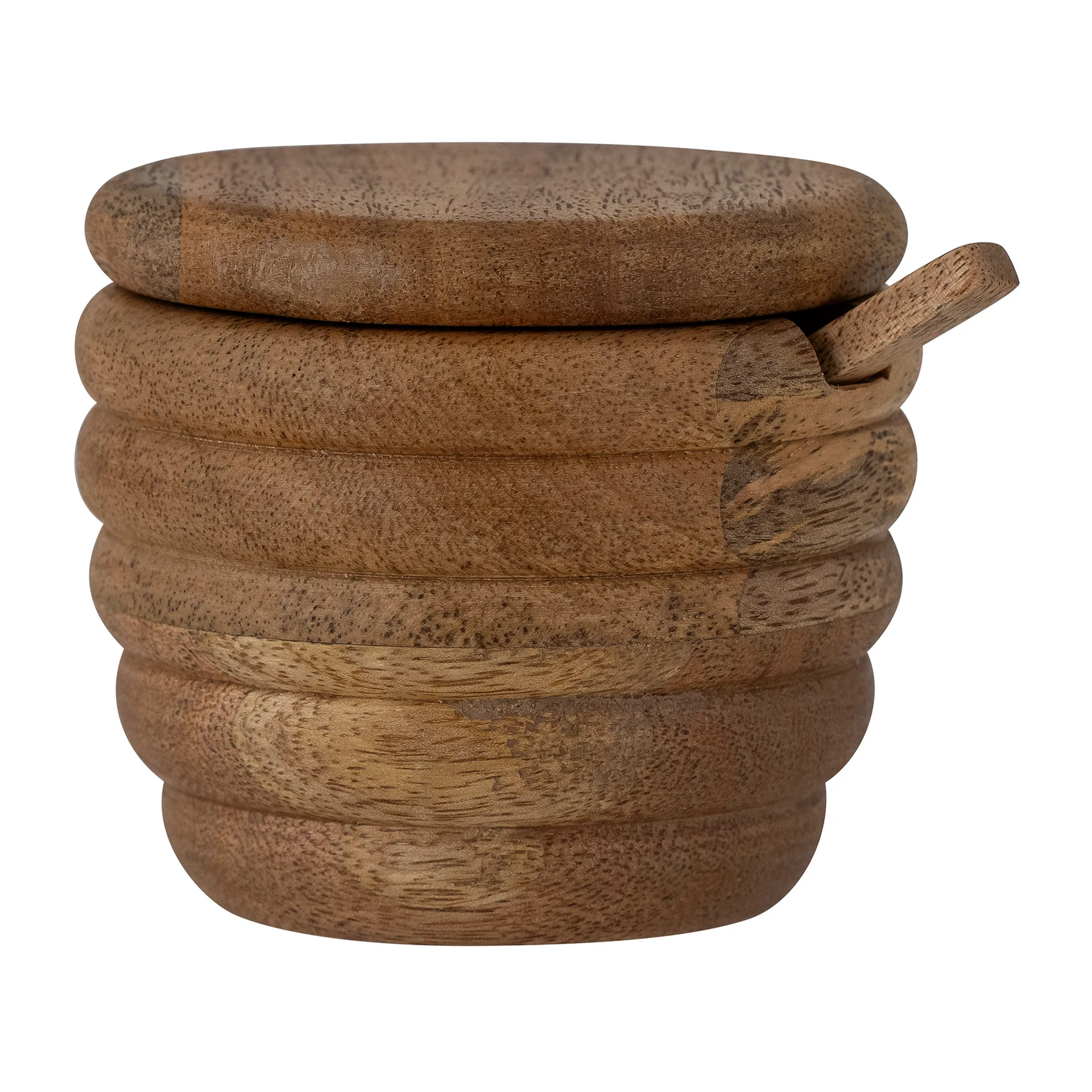 Tilda salt cellar with 勺子 Ø9 cm, Natural Bloomingville