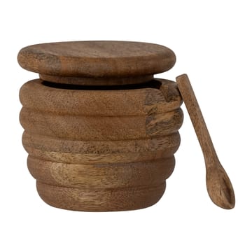 Tilda salt cellar with 勺子 Ø9 cm - Natural - Bloomingville
