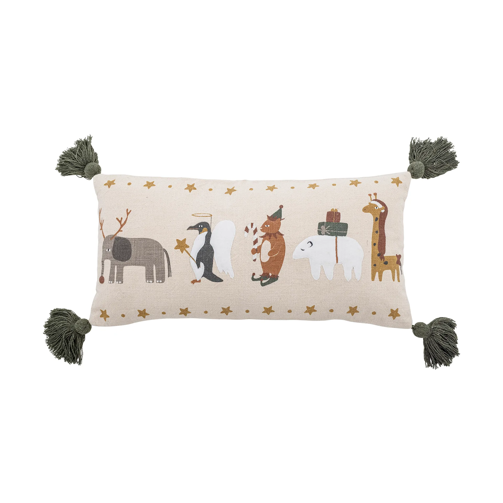 Valentin 靠枕|靠垫 30x60 cm, 白色 Bloomingville