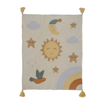 Vigge 毯子  80x100 cm - 黄色 - Bloomingville