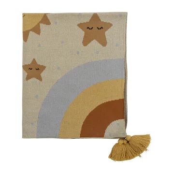 Vigge 毯子  80x100 cm - 黄色 - Bloomingville