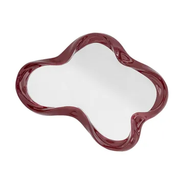 Violeta北欧风格壁挂镜墙面装饰镜47x61.5厘米 - 红色 - Bloomingville