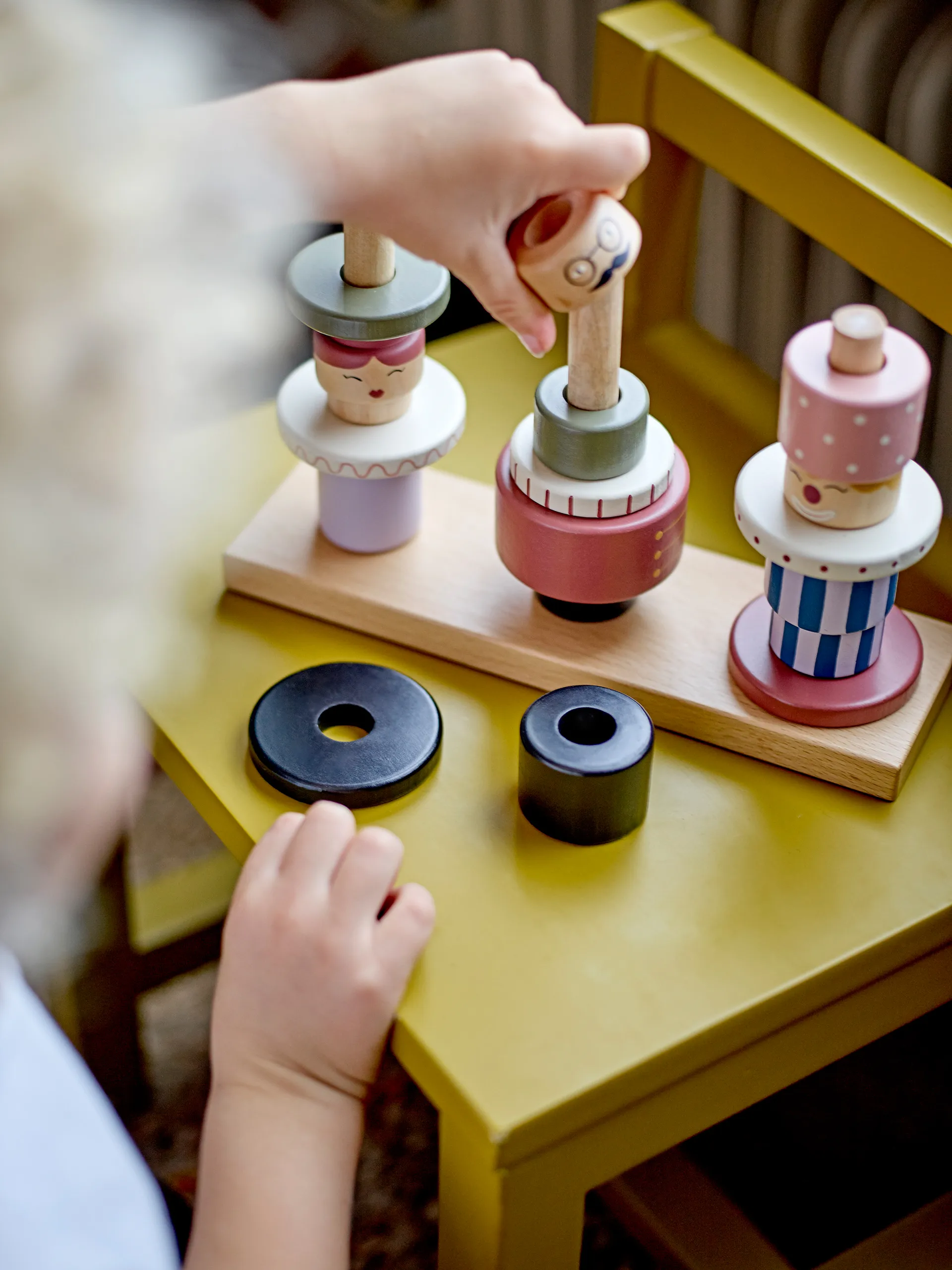 Wilma activity toy 23x44.5x15 cm, Wooden figurine Bloomingville