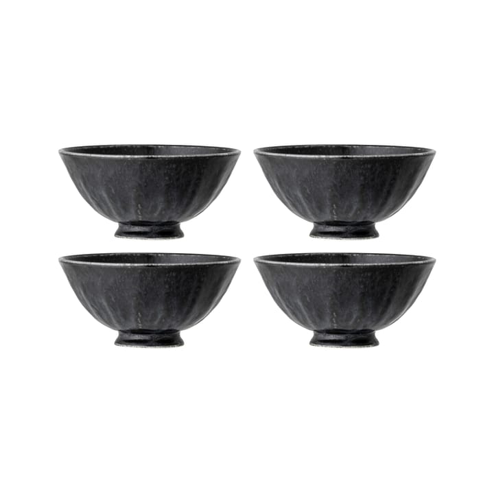 Yoko 碗  13.5 cm 四件套装 - 黑色 - Bloomingville