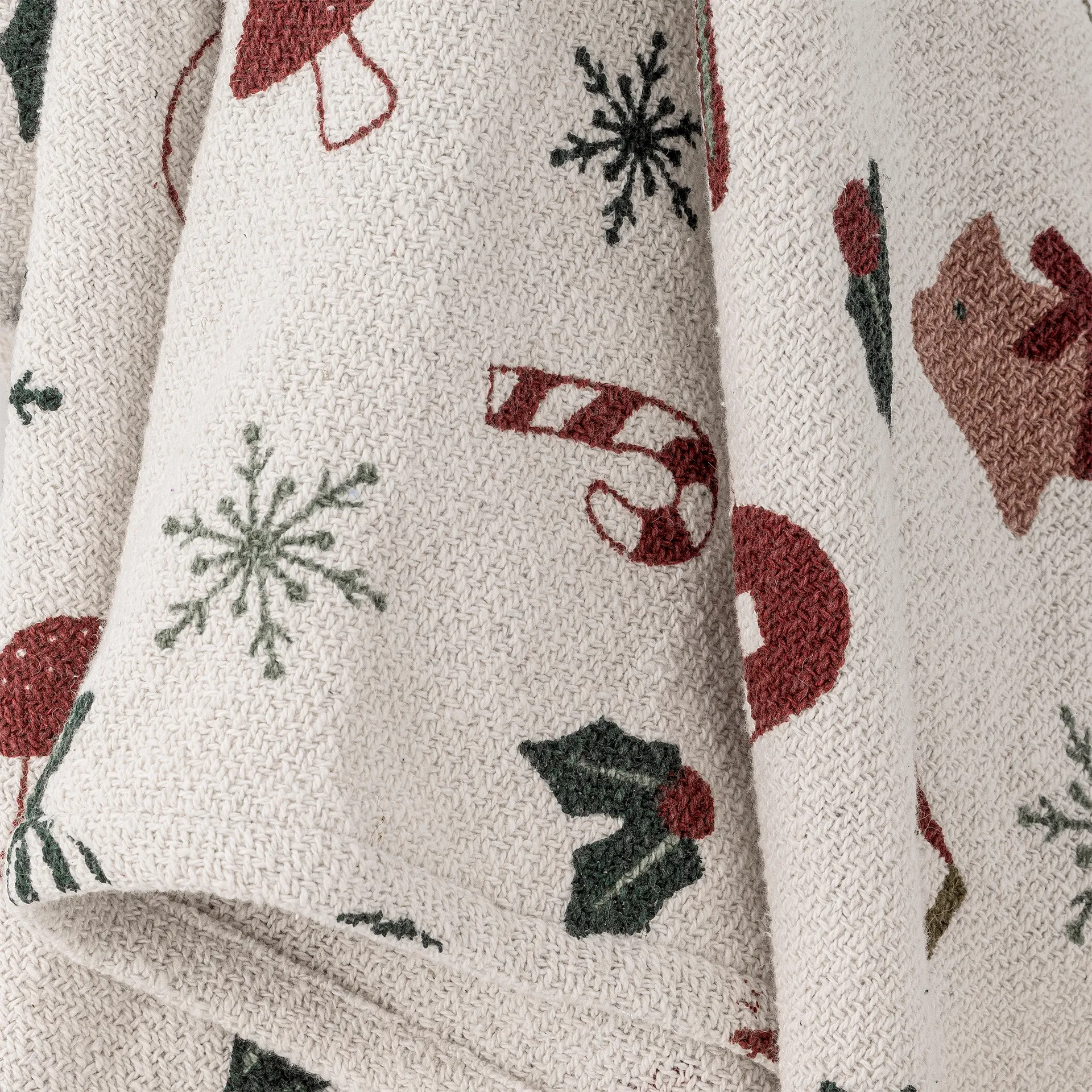 Yule 毯子 130x160 cm, 米色 Bloomingville