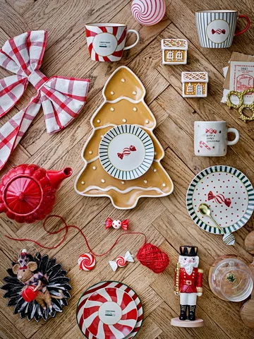 Yule 盘子 Ø16 cm - 原色/自然色 红色 - Bloomingville