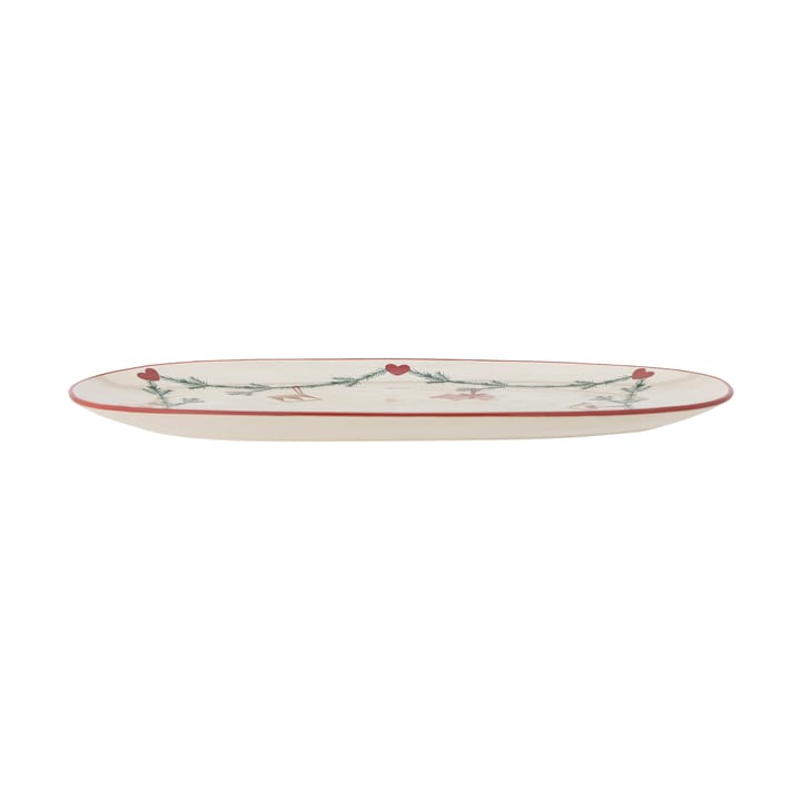Yule serving 托盘 38.5x23 cm, 白色 Bloomingville