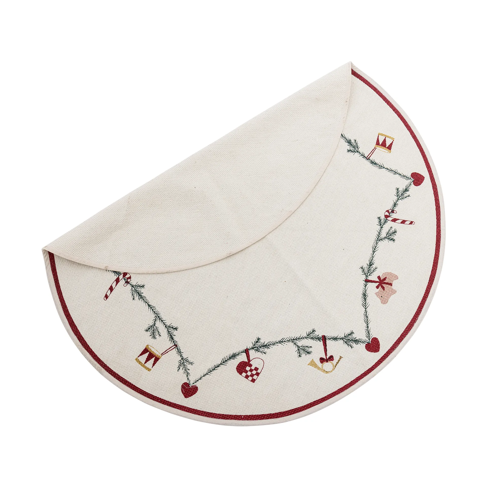 Yule 圣诞树 skirt Ø110 cm, 红色 Bloomingville