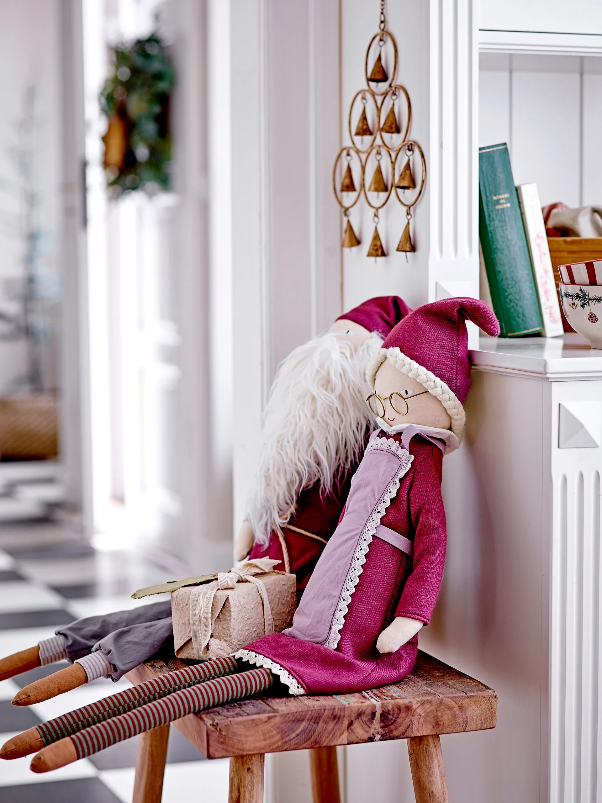 Yule 碗 两件套装, 绿色 Bloomingville