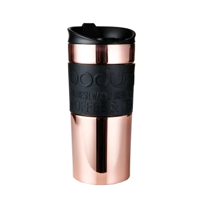 旅行马克杯 350ml - 铜色金属 - Bodum