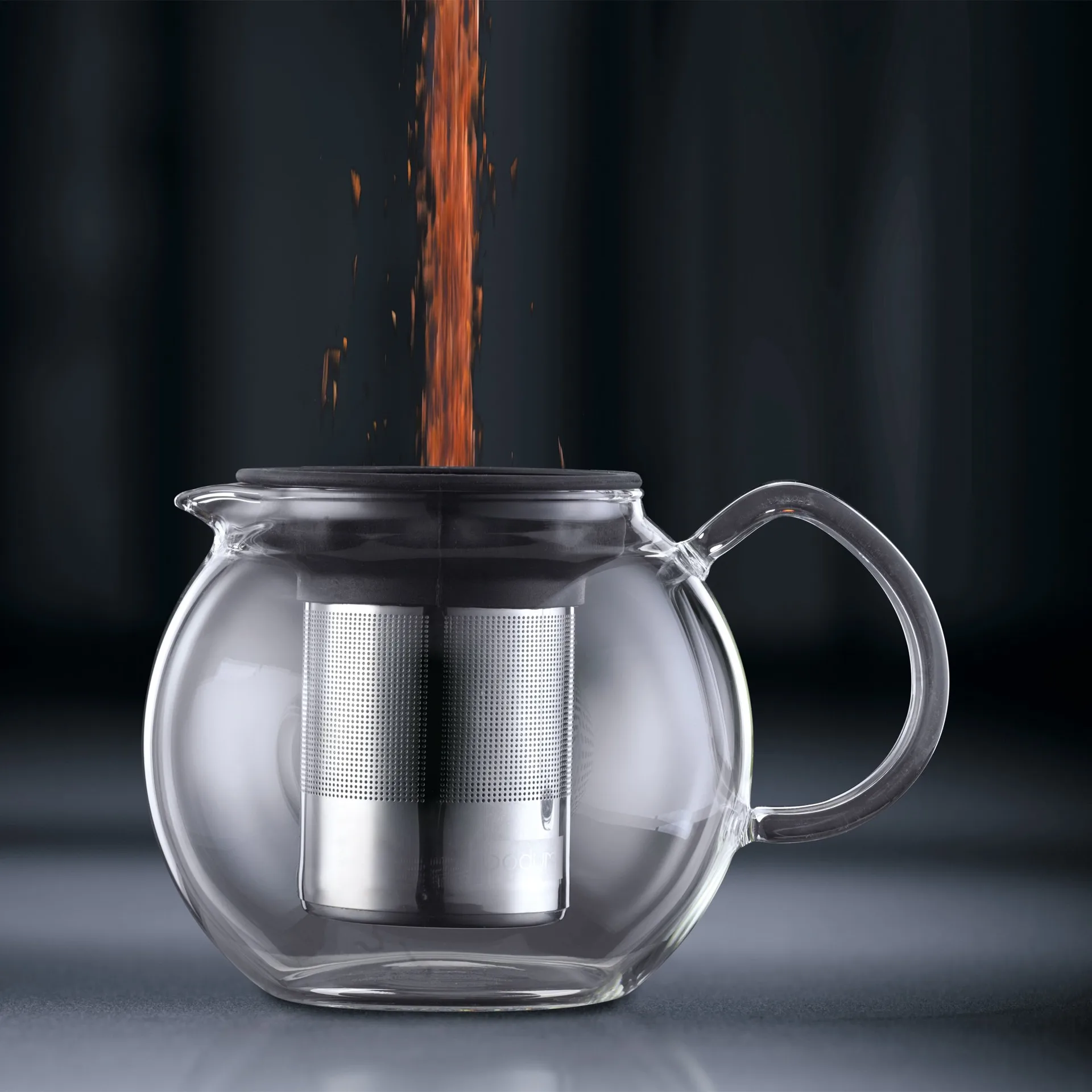 Assam 镀铬茶壶, 1l Bodum
