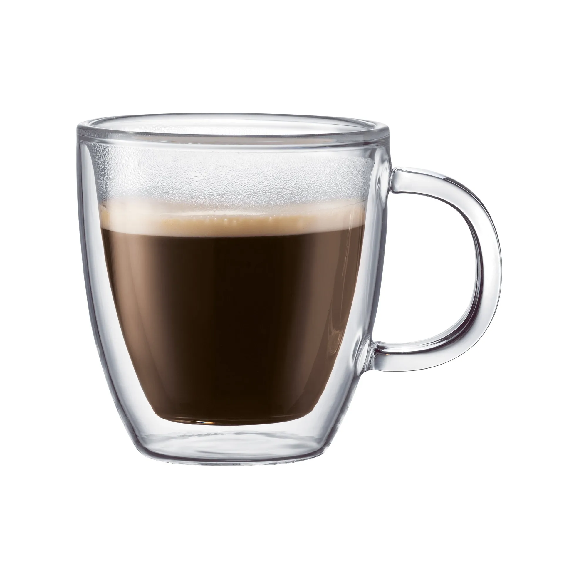 Bistro 带柄双层玻璃杯2只装, 0.15l Bodum