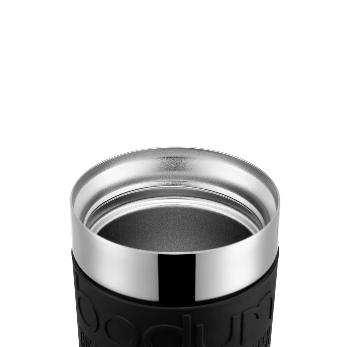 Bodum Travel press 铬色旅行法压马克杯, 黑色 Bodum