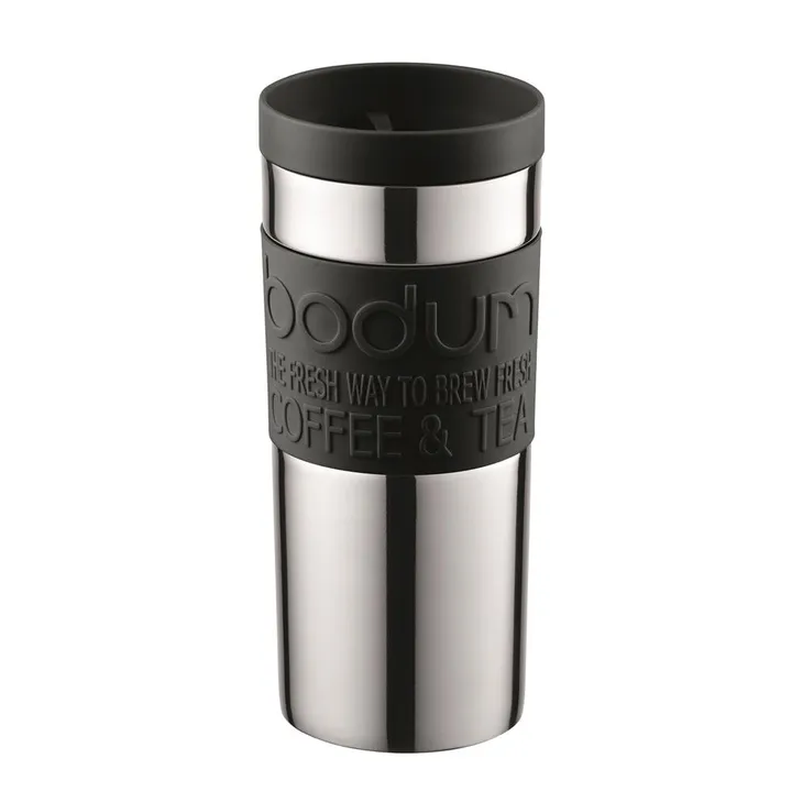 Bodum 旅行马克杯 镀铬小号 - 黑色 - Bodum