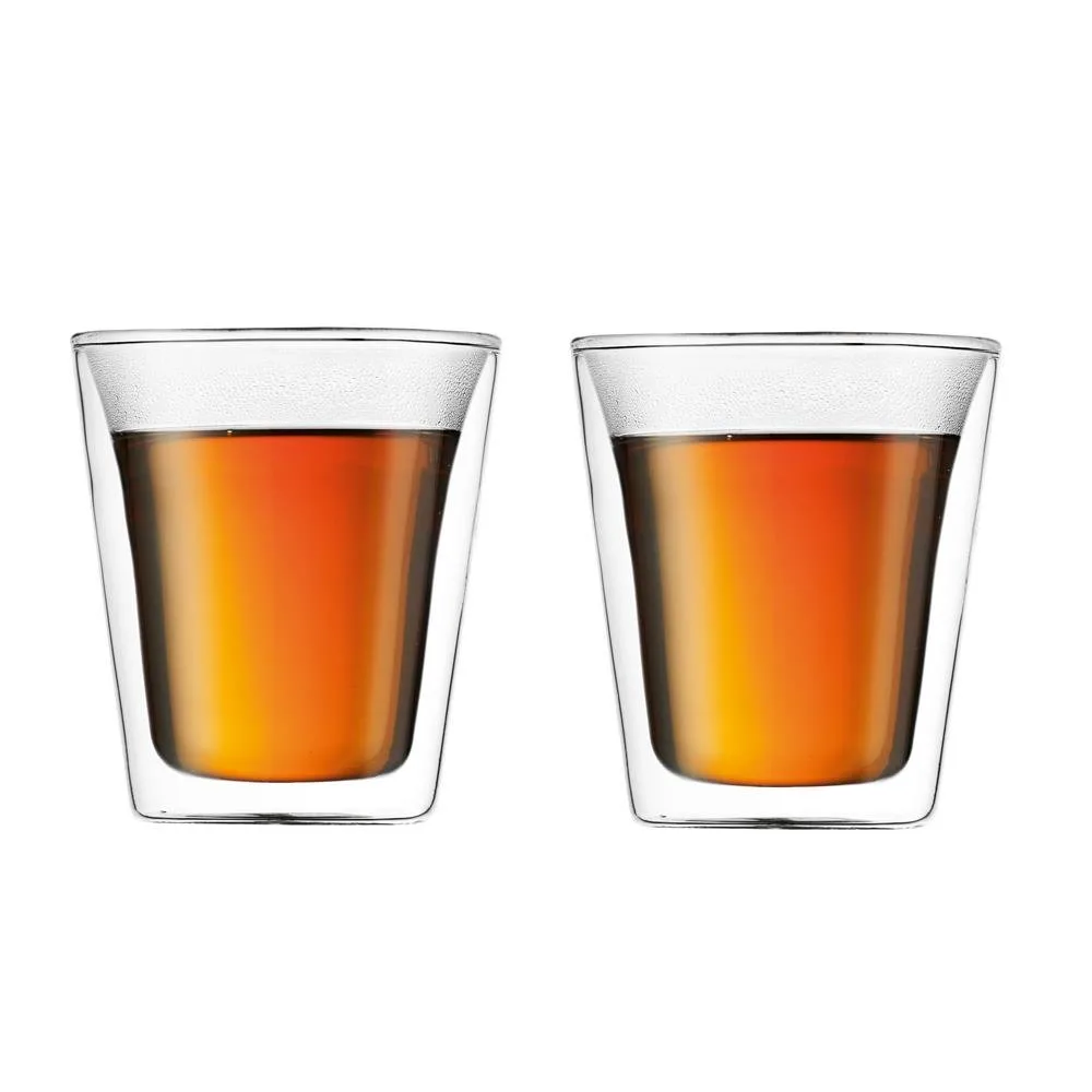 Canteen双层玻璃杯 2件套, 0.2l Bodum
