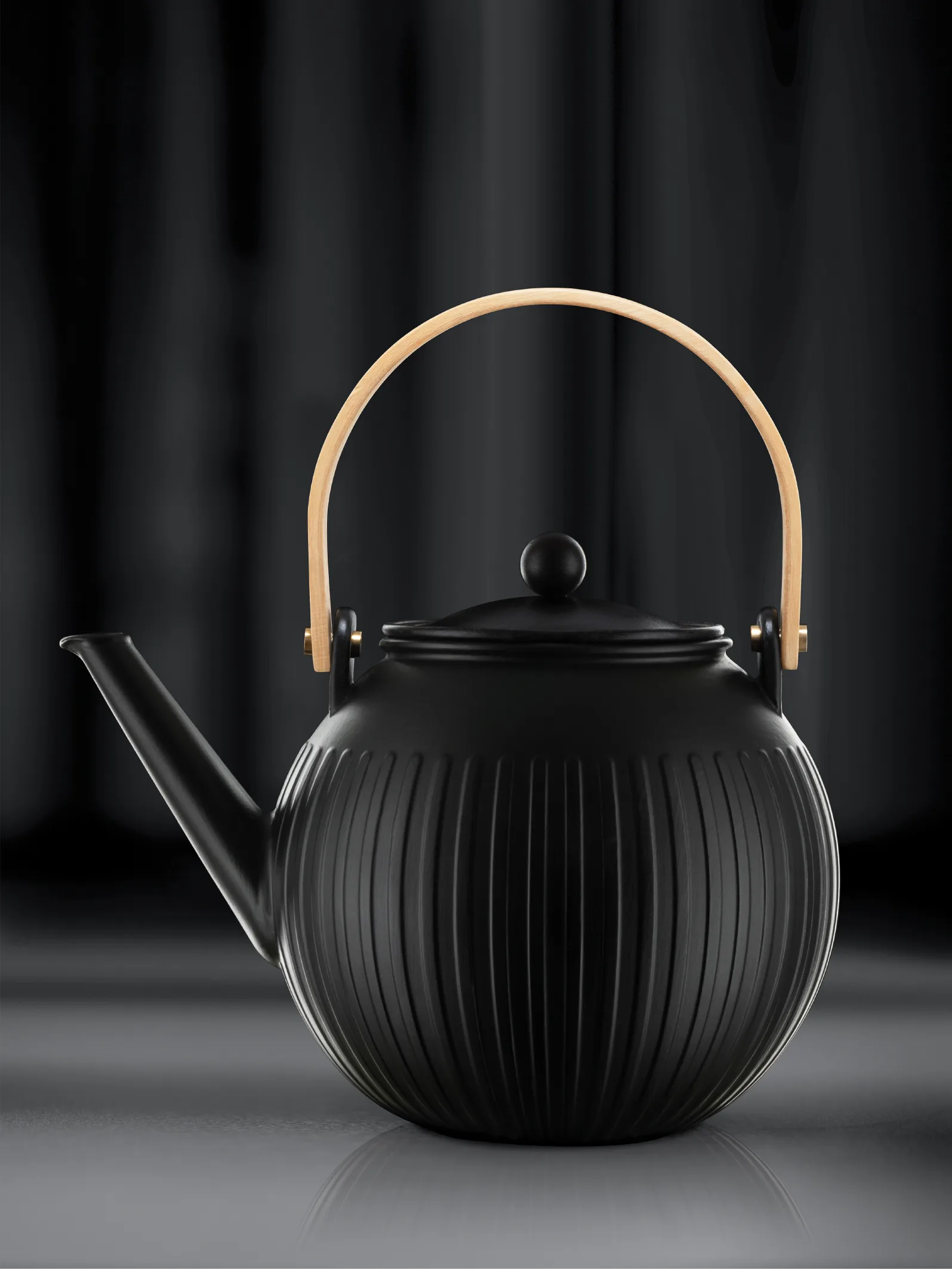 Douro 茶壶 1.5升, 黑色 Bodum