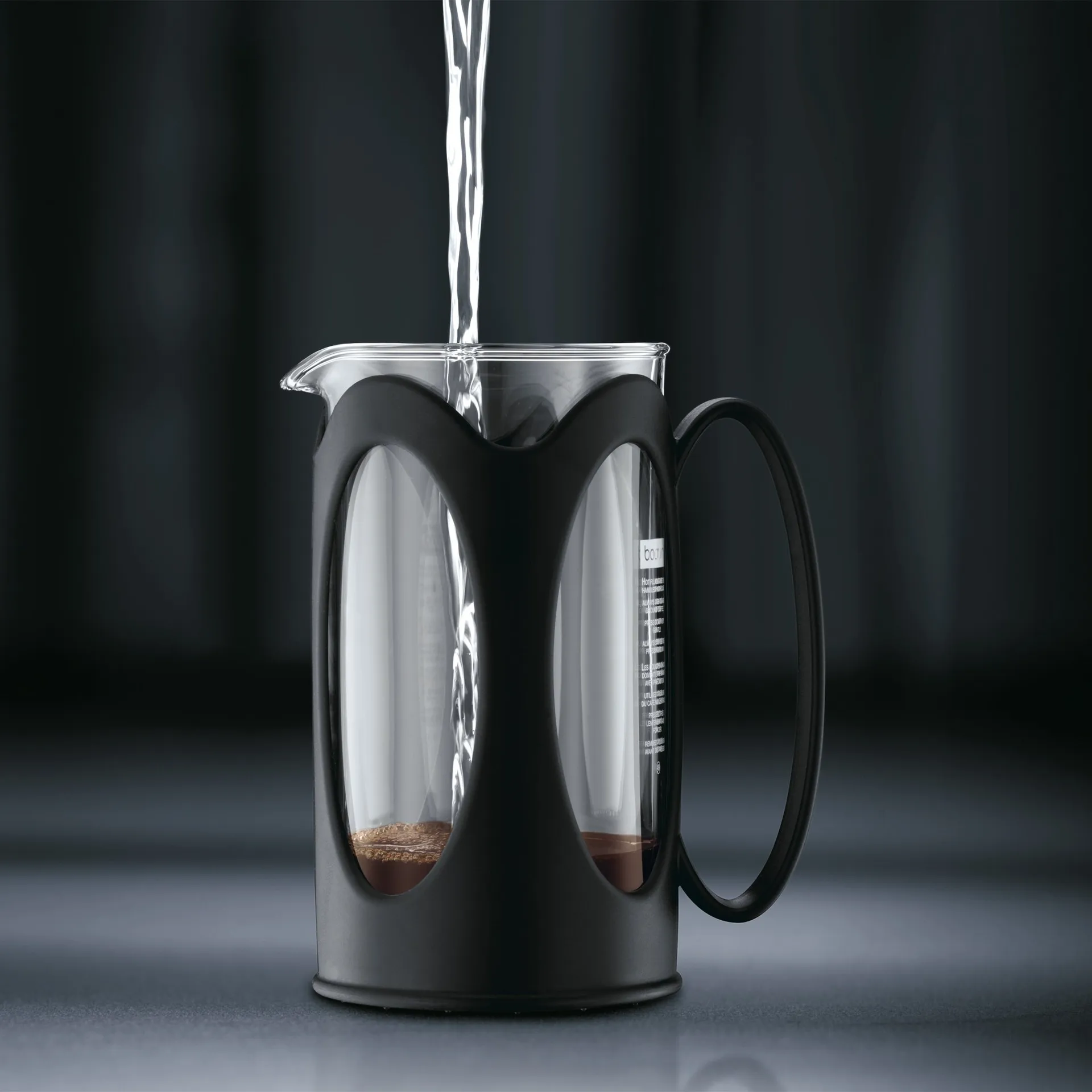 Kenya咖啡压滤壶, 4个杯子 Bodum