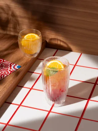 Pavina 双层玻璃杯 200ml 2包装, 透明 Bodum