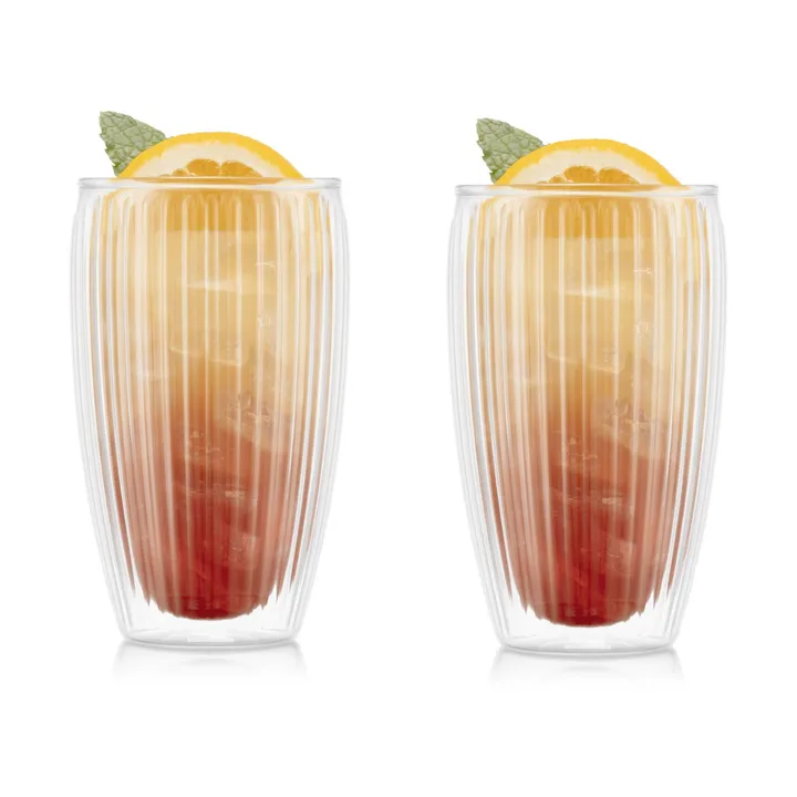 Pavina 双层玻璃杯 450ml 2包装 - 透明 - Bodum