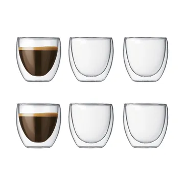 Pavina双层玻璃杯 6件套 - 0.08l - Bodum