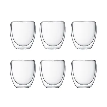 Pavina双层玻璃杯 6件套 - 0.25升 - Bodum
