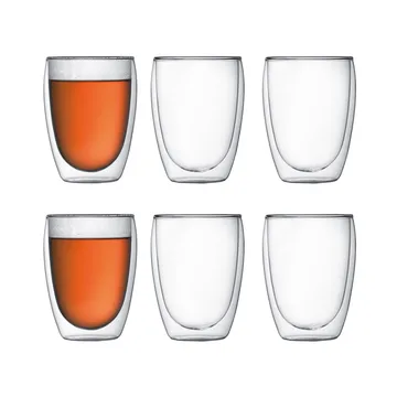Pavina双层玻璃杯 6件套 - 0.35升 - Bodum