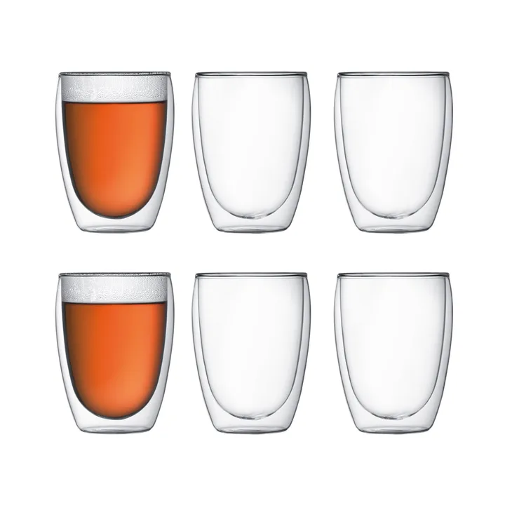 Pavina双层玻璃杯 6件套 - 0.35升 - Bodum