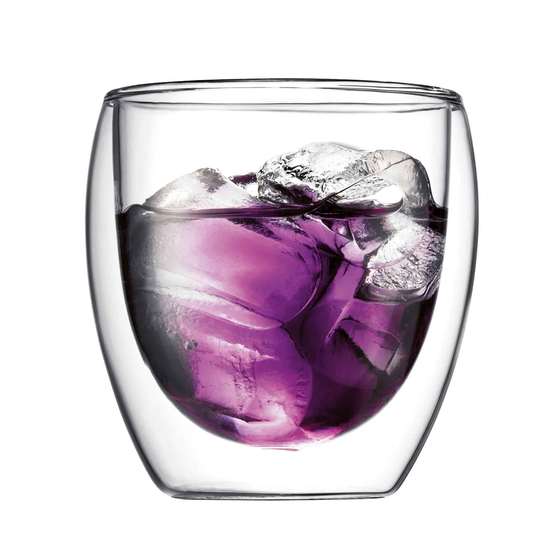 Pavina double wall glass 两件套装, 25 cl Bodum