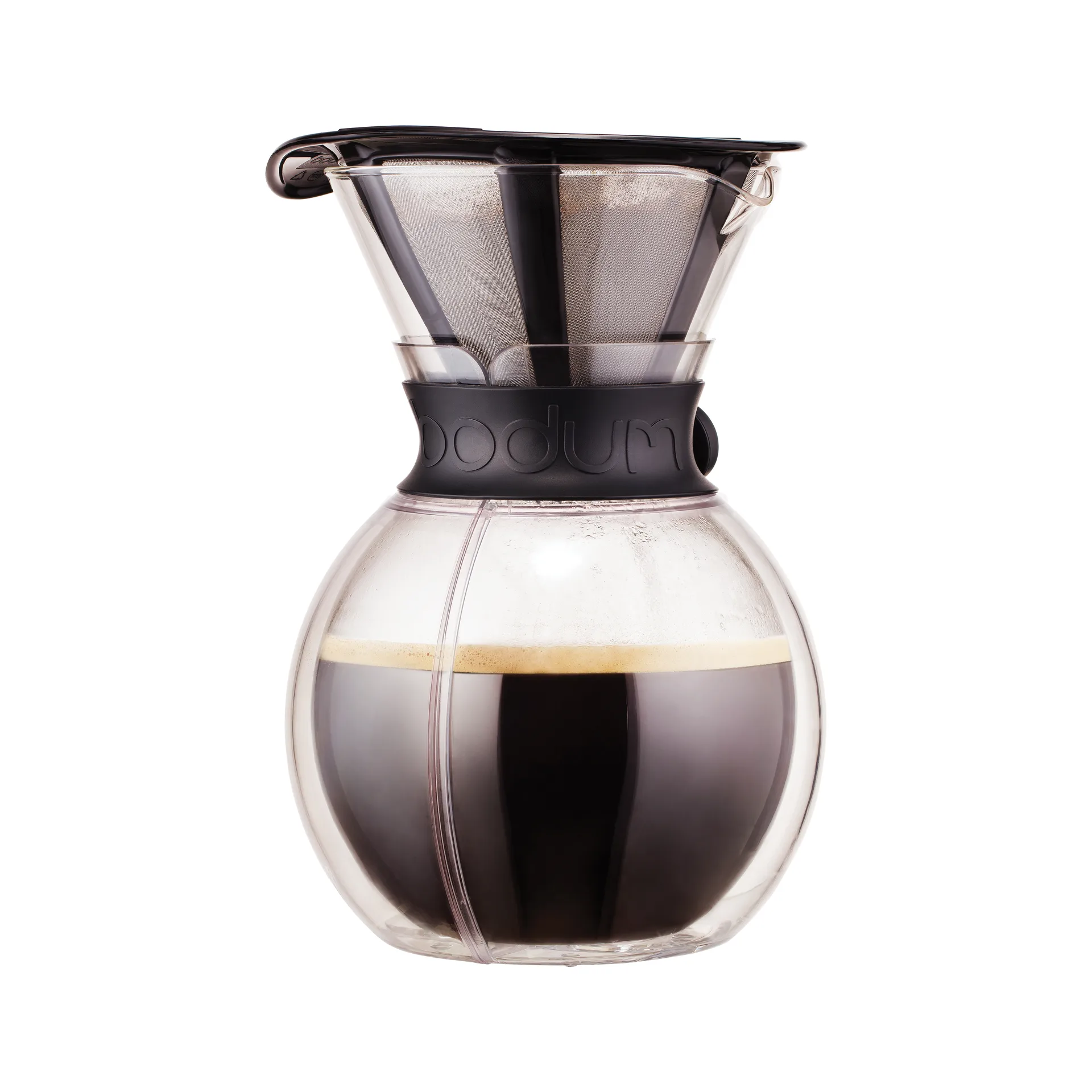 Pour Over coffee maker 1 l, 黑色 Bodum