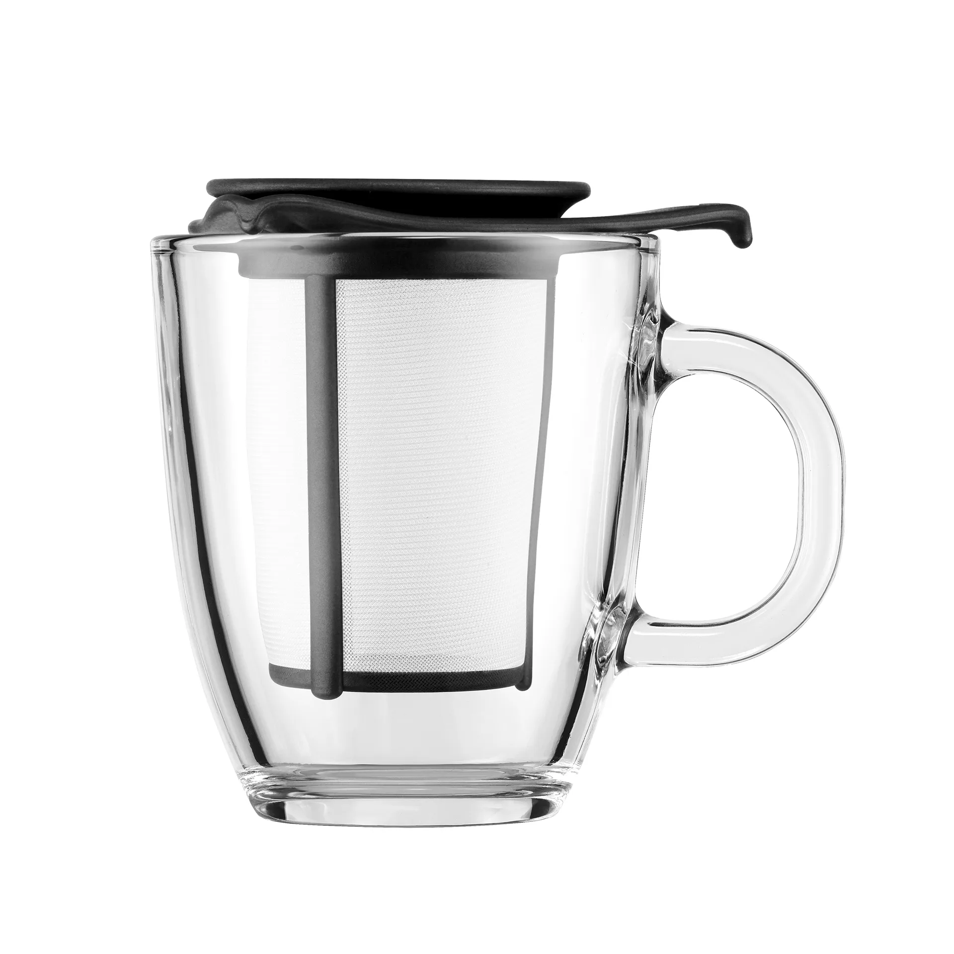 Yo-Yo带滤茶器茶杯, 黑色 Bodum