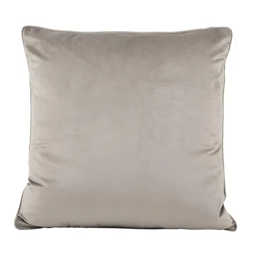 Anna 靠枕套 velvet - light 灰色 - Boel & Jan