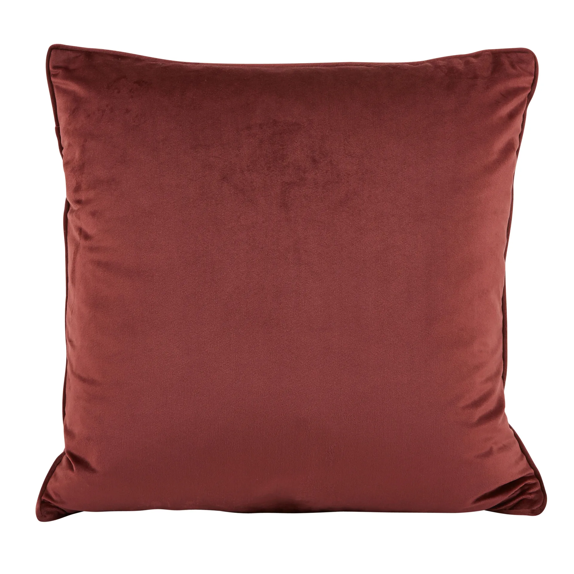 Anna 靠枕套 velvet, rust 红色 Boel & Jan