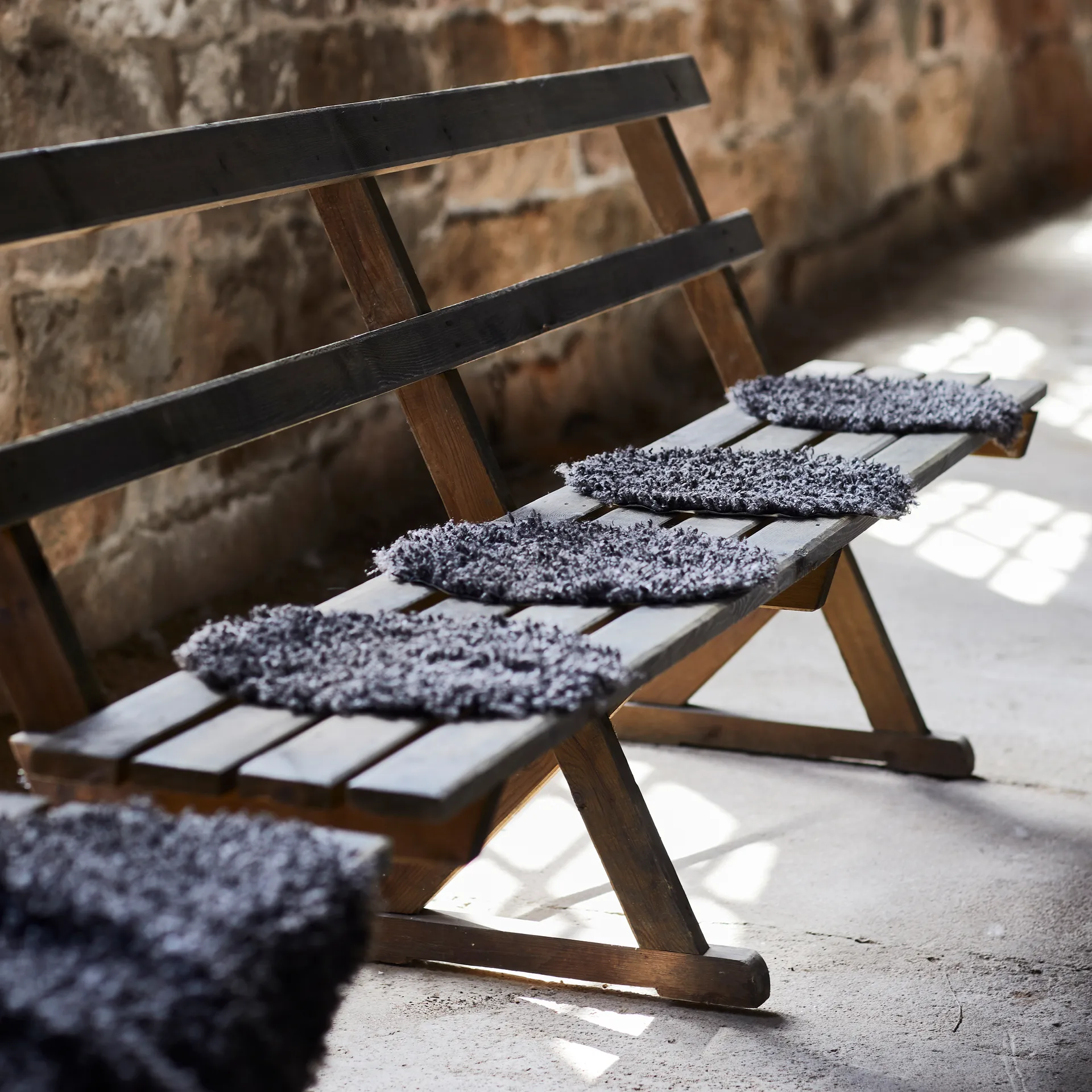 Dolly 椅子 cushion Ø35 cm, 灰色 Boel & Jan