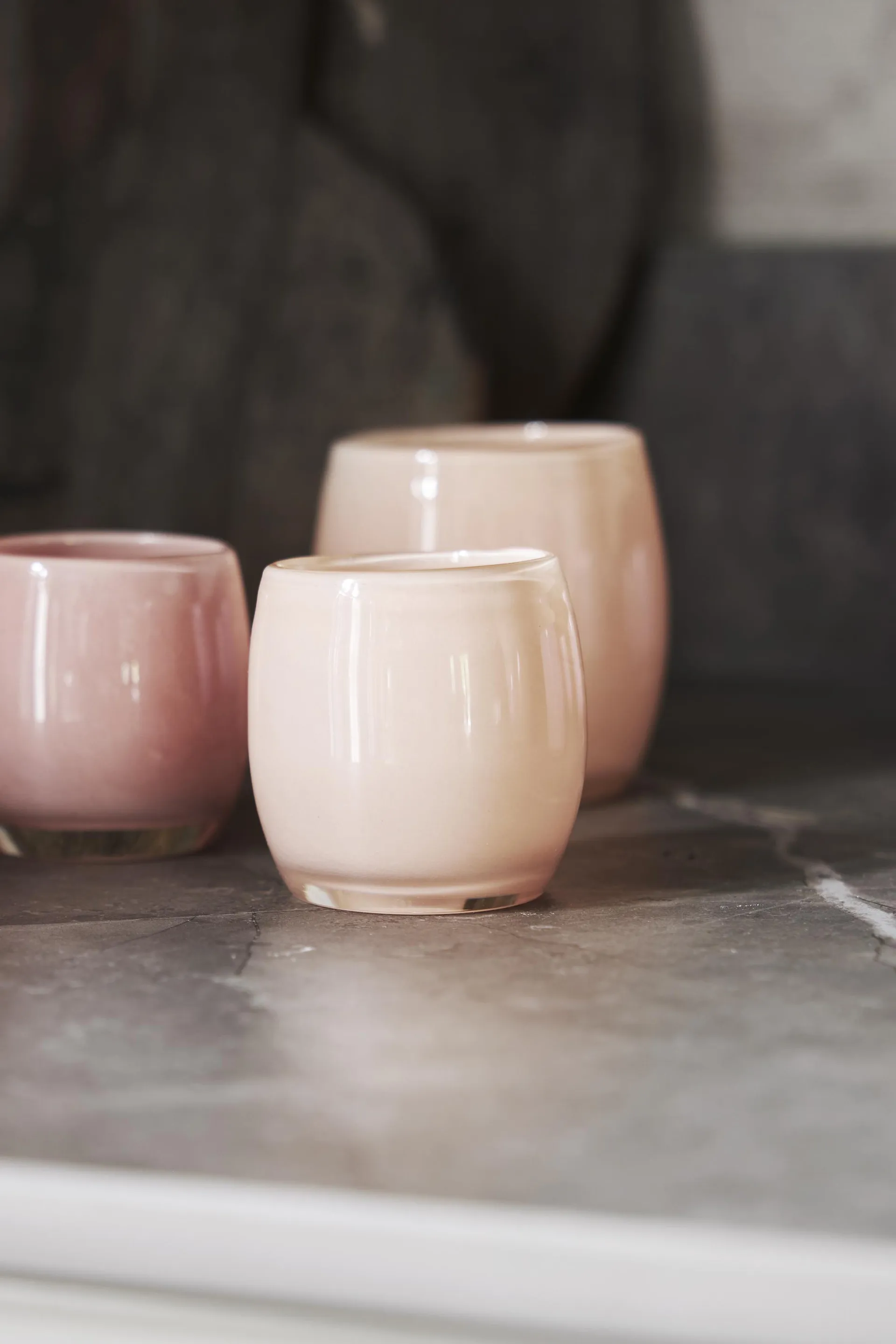 Goya 烛台 Ø10 cm, 粉色 Boel & Jan