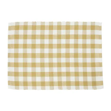 Grete 餐垫 35x45 cm - 黄色 - Boel & Jan