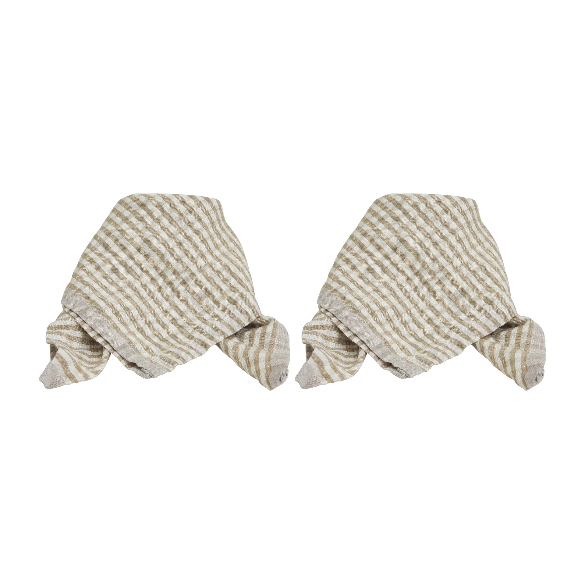 Lundgren 餐巾布 40x40 cm 两件套装, 米色 Boel & Jan