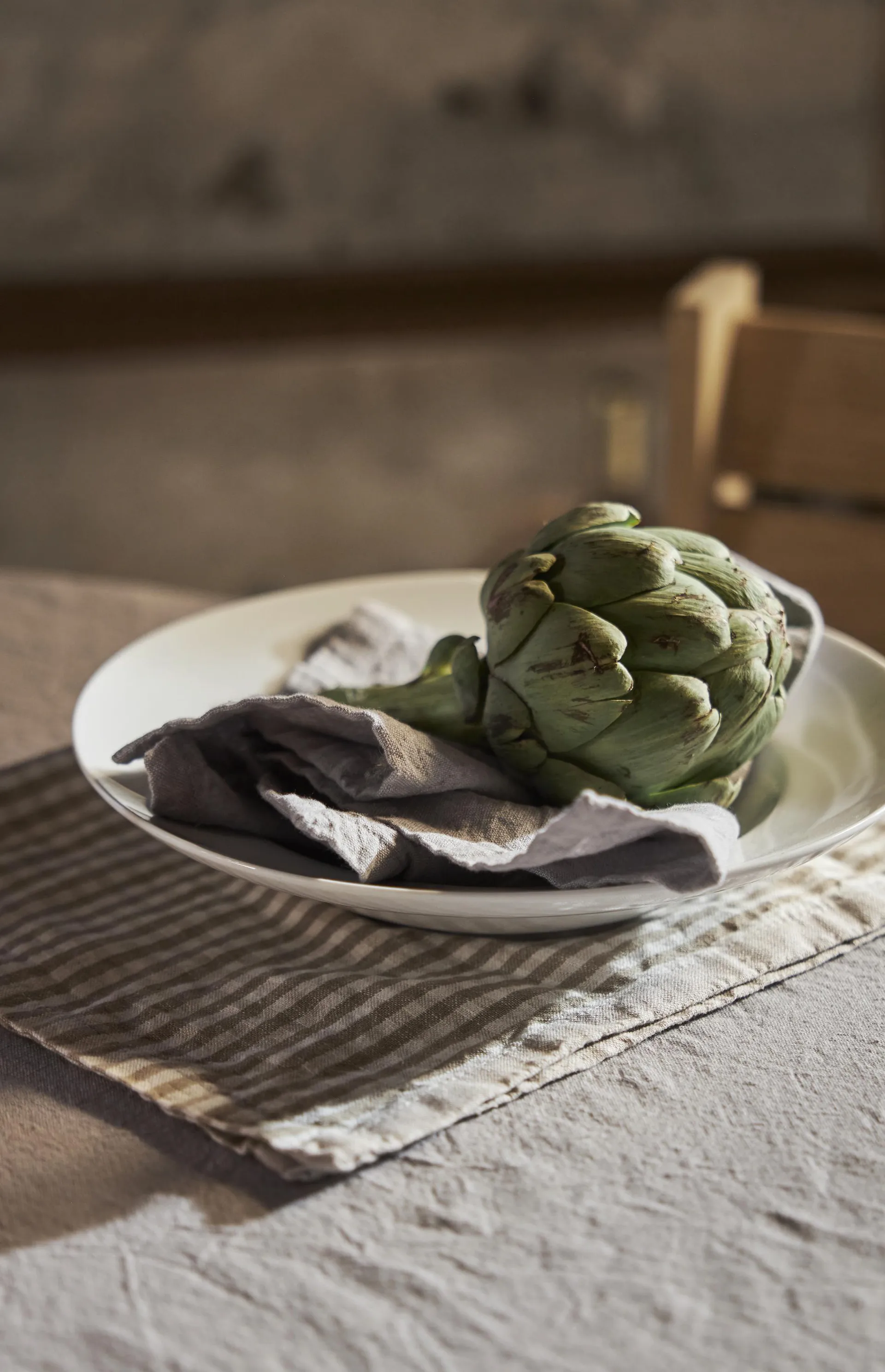 Lundgren 餐巾布 40x40 cm 两件套装, 米色 Boel & Jan