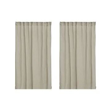Mirja curtain 130x275 cm 两件套装 - linen - Boel & Jan