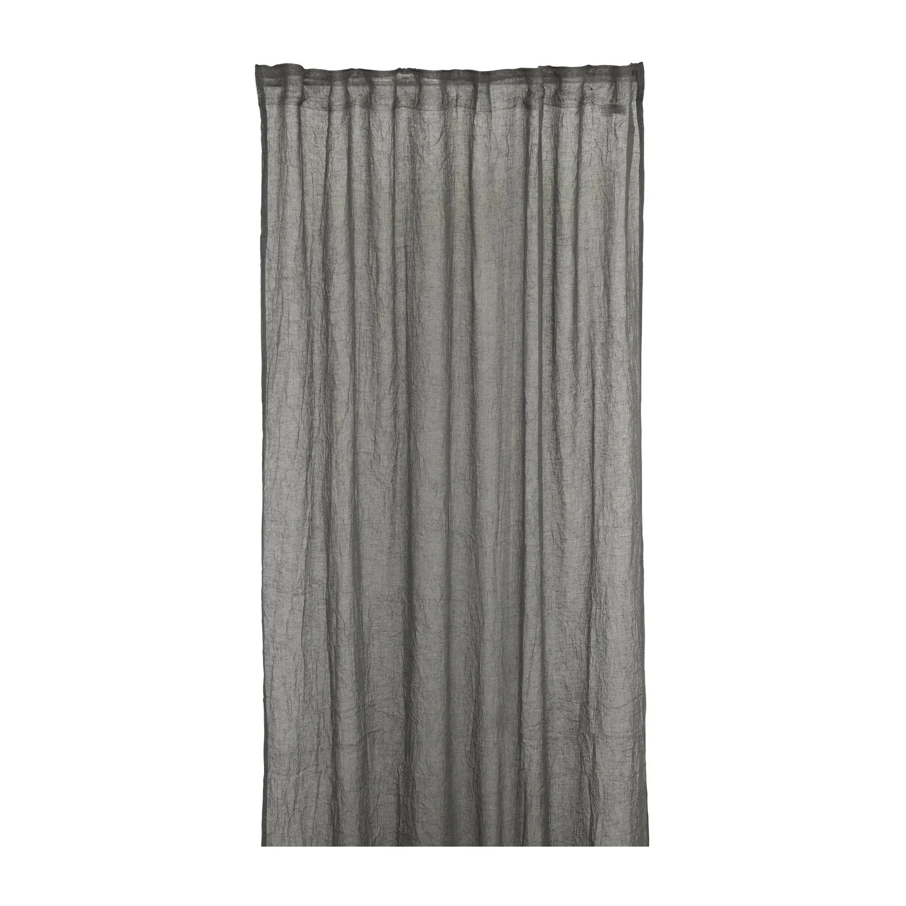 Mirja curtain set 130x275 cm, 黑色-灰色 Boel & Jan