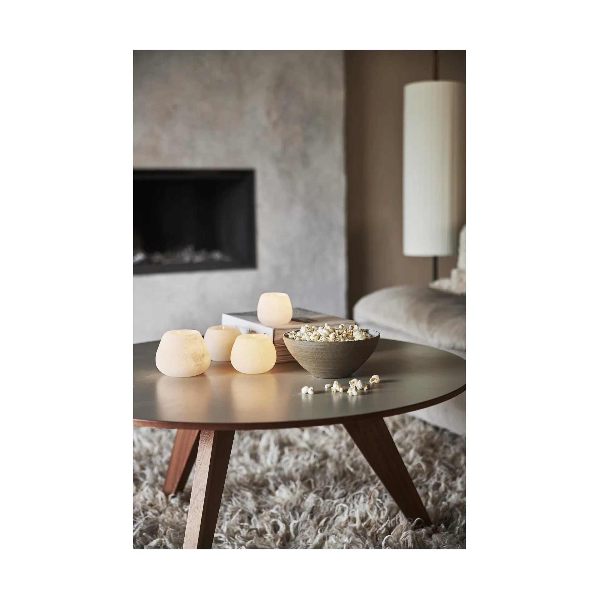 Norrvik 烛台 white, Ø11 cm Boel & Jan